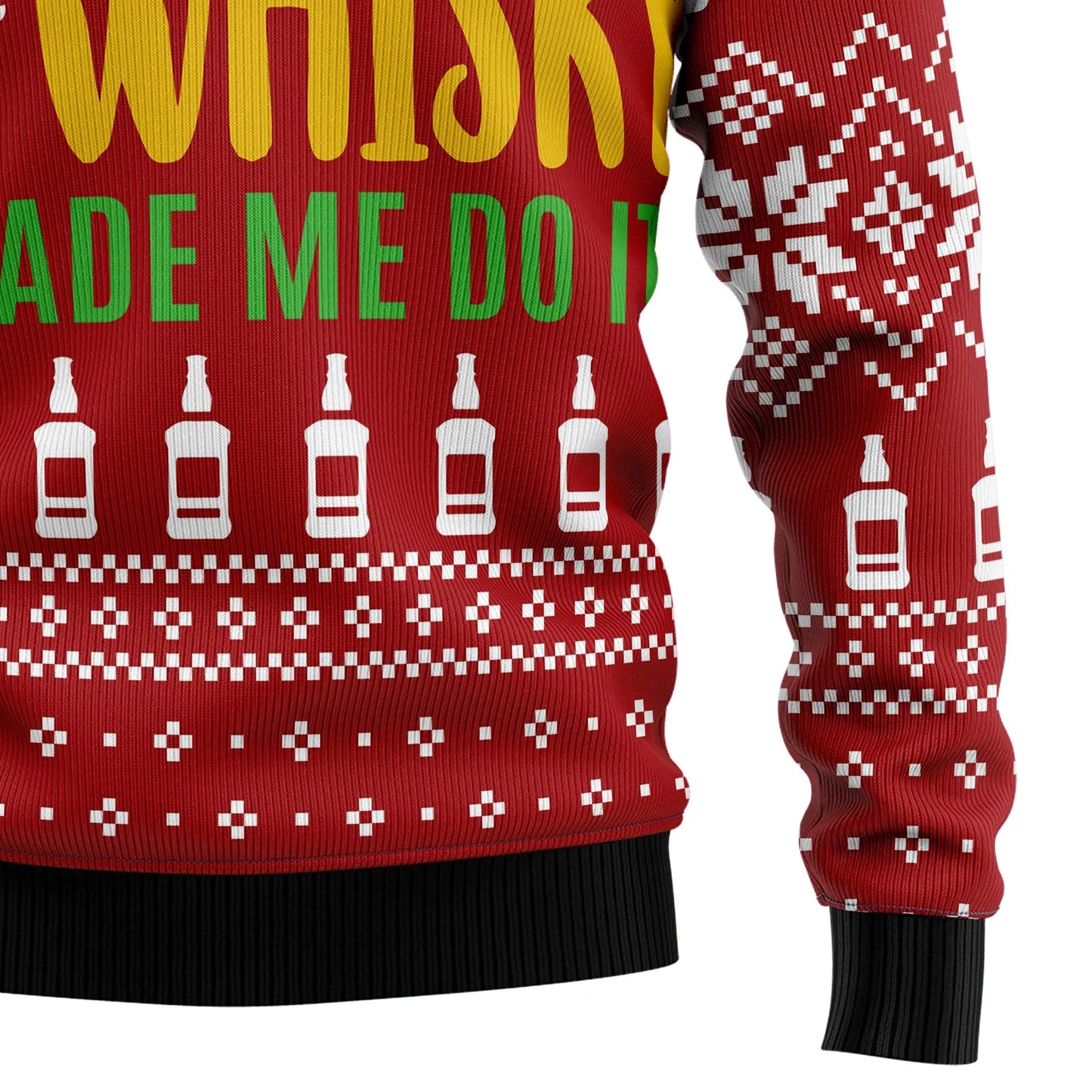 Dear Santa The Whisky Made Me Do It Ugly Christmas Sweater,Christmas Gift,Gift Christmas 2024