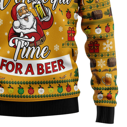 Christmas Most Wonderful Time For Beer Ugly Christmas Sweater,Christmas Gift,Gift Christmas 2024