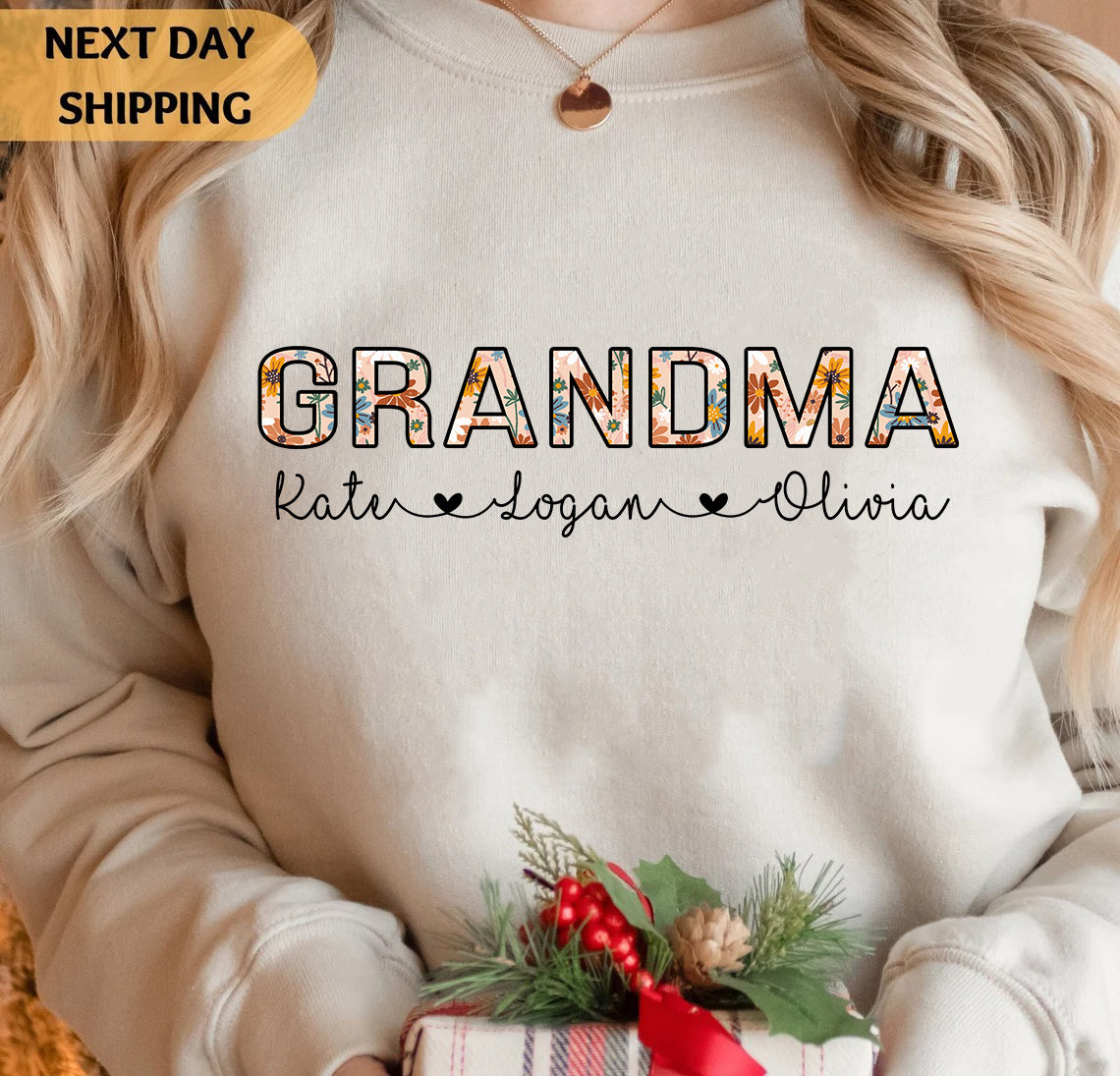Personalized MiMi Grandma T-shirts, Grandma Garden, Mother's Day Tee, Custom Name Gifts Shirts