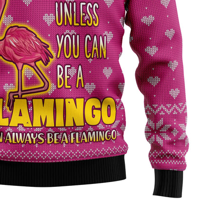 Be A Flamingo Ugly Christmas Sweater Christmas Tshirt Hoodie Apparel,Christmas Ugly Sweater,Christmas Gift,Gift Christmas 2024