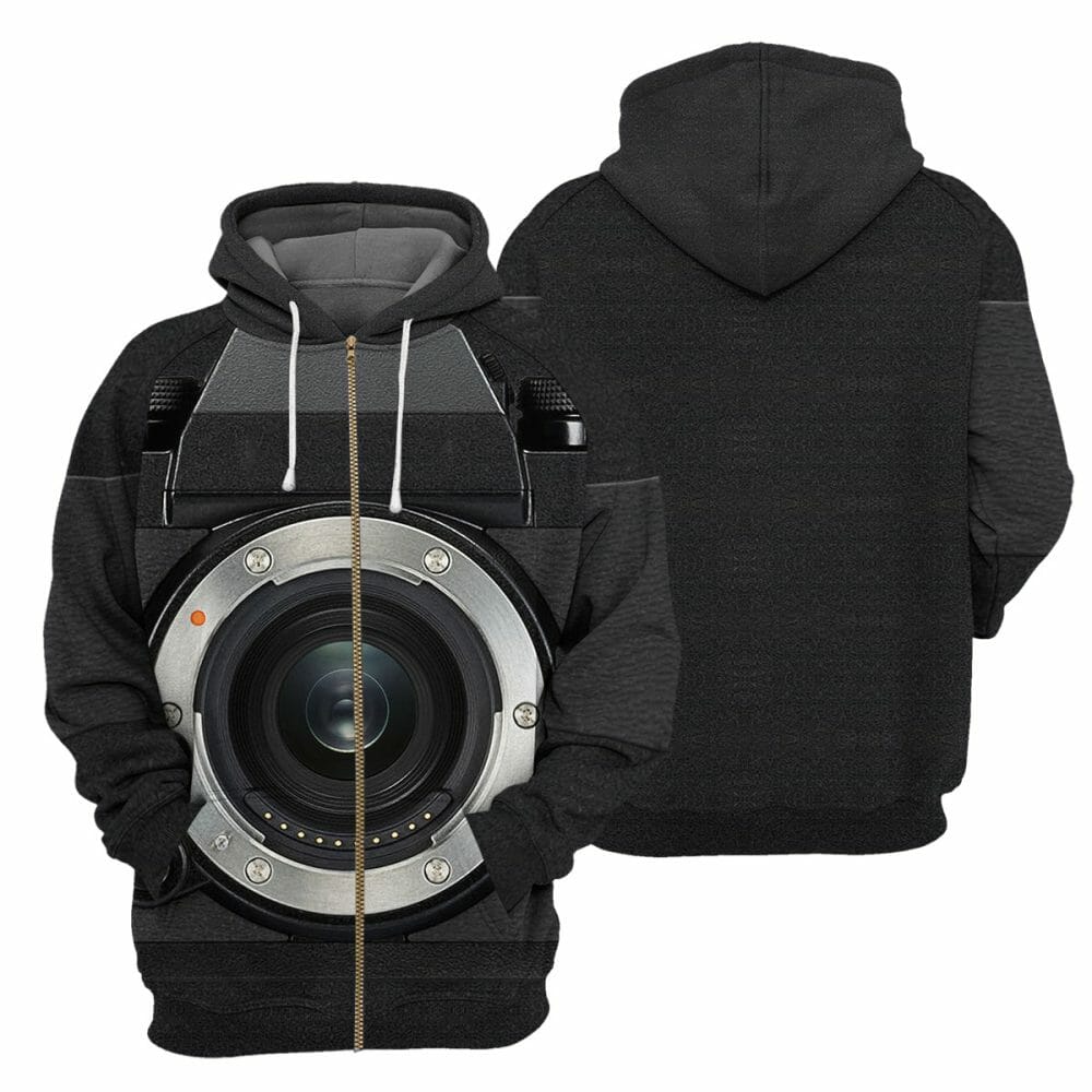 Photography Camera- 3D All Over Printed Shirt Tshirt Hoodie Apparel