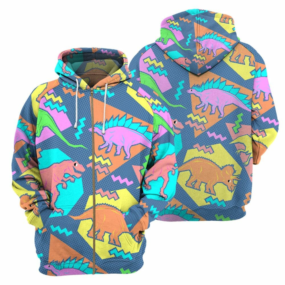 Dinosaur - 3D All Over Printed Shirt Tshirt Hoodie Apparel