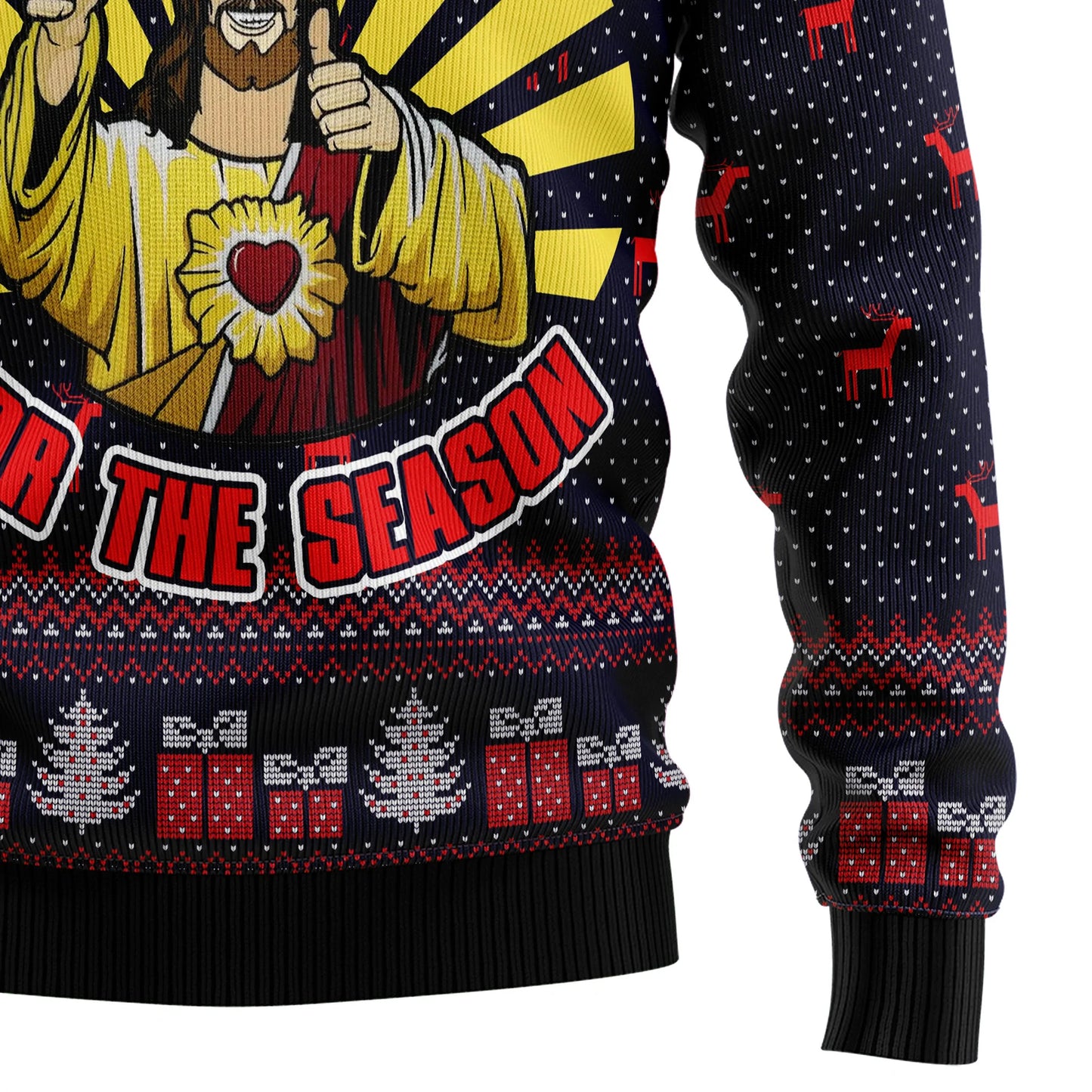Jesus Is The Reason For The Season Ugly Christmas Sweater,Christmas Ugly Sweater,Christmas Gift,Gift Christmas 2024