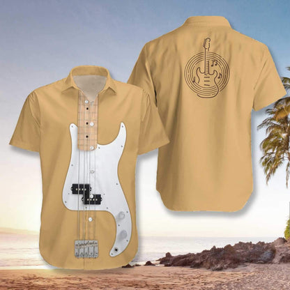 Into High Quality Bass Guitar Hawaiian Shirt, Hawaiian Shirt Gift, Christmas Gift