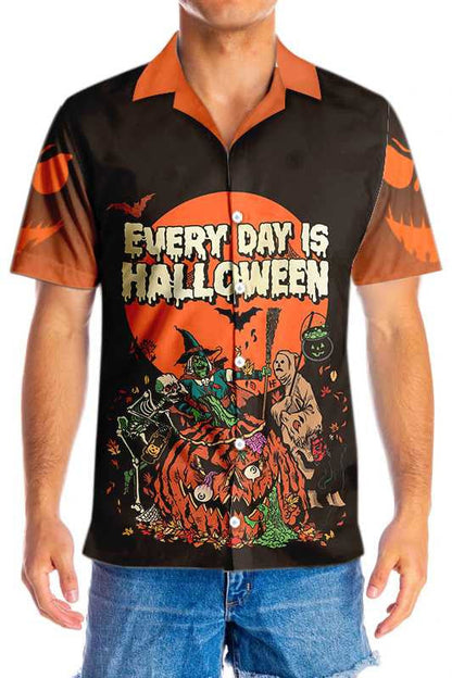 Cool Design Hawaiian Shirt Everyday Is Halloween, Hawaiian Shirt Gift, Christmas Gift