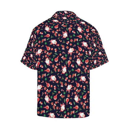 Lovely Cartoon Santa And Gifts On Christmas Hawaiian Shirt, Hawaiian Shirt Gift, Christmas Gift
