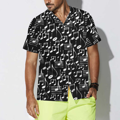 Music Note Music Paradise Design Hawaiian Shirt,Hawaiian Shirt Gift, Christmas Gift