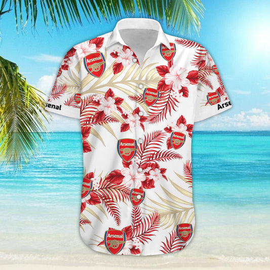 Arsenal Hawaiian Shirt, Christmas Gift