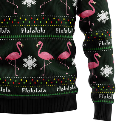Flamingo Flalala Ugly Christmas Sweater,Christmas Ugly Sweater,Christmas Gift,Gift Christmas 2024