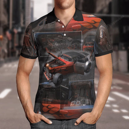 Hot Rod It's Time For The Show Design Hawaiian Shirt, Hawaiian Shirt Gift, Christmas Gift