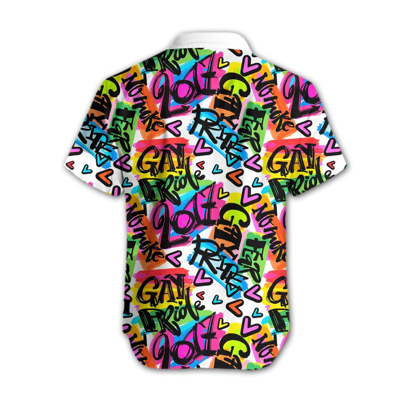 Coloful Dots Lgbt Pride Design Hawaiian Shirt, Hawaiian For Gift