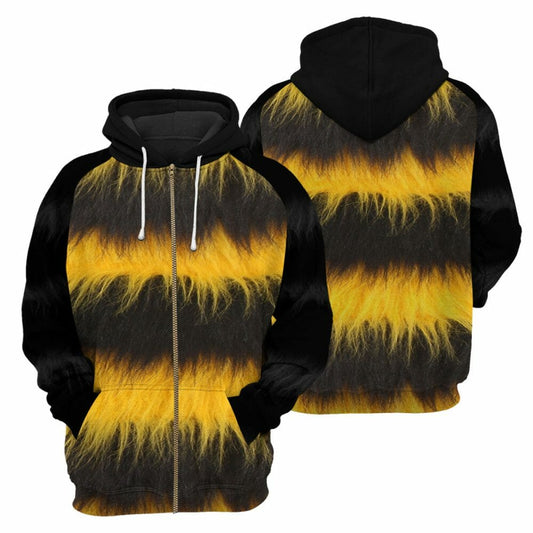 Bee - 3D All Over Printed Shirt Tshirt Hoodie Apparel