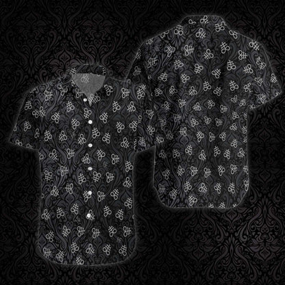Cool Seamless Leviathan Cross Goth Design Hawaiian Shirt,Hawaiian Shirt Gift, Christmas Gift