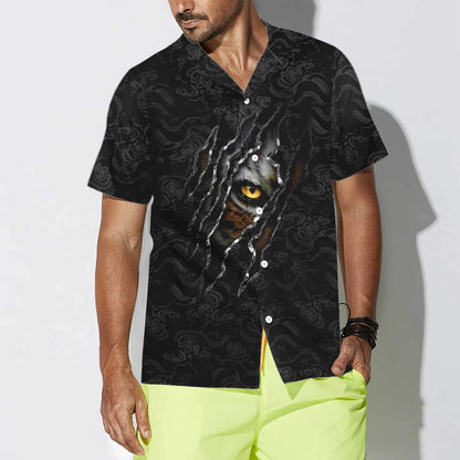 Strong Like A Tiger Design Hawaiian Shirt, Hawaiian Shirt Gift, Christmas Gift