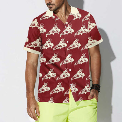 Dreaming About Pizza Funny Design Hawaiian Shirt,Hawaiian Shirt Gift, Christmas Gift