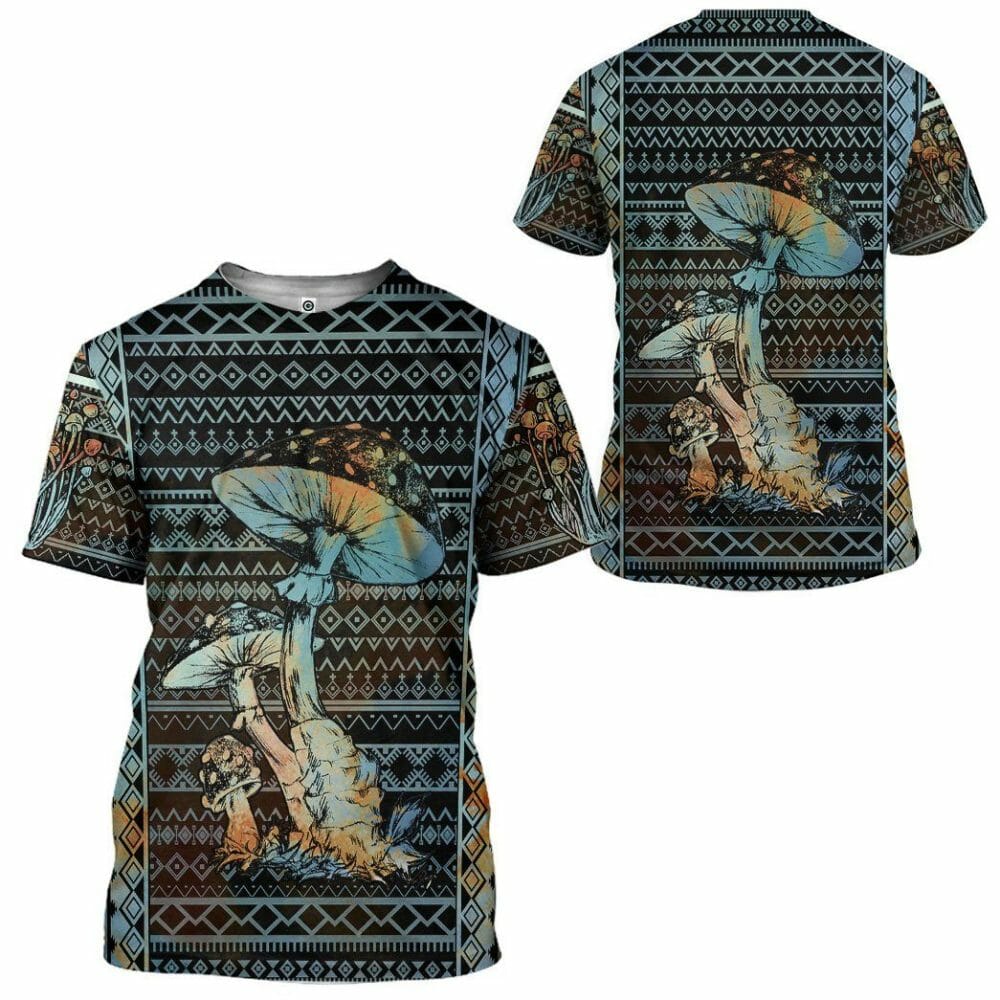 3D Mushroom Custom Tshirt Hoodie Apparel