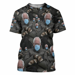 3D Chairman Bernie Sanders Custom Tshirt Hoodie Apparel