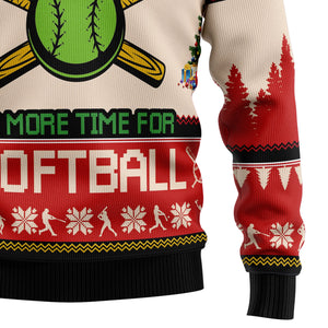 All I Want For Christmas Is More Time For Softball G5115 Ugly Christmas Sweater Christmas Tshirt Hoodie Apparel,Christmas Ugly Sweater,Christmas Gift,Gift Christmas 2022