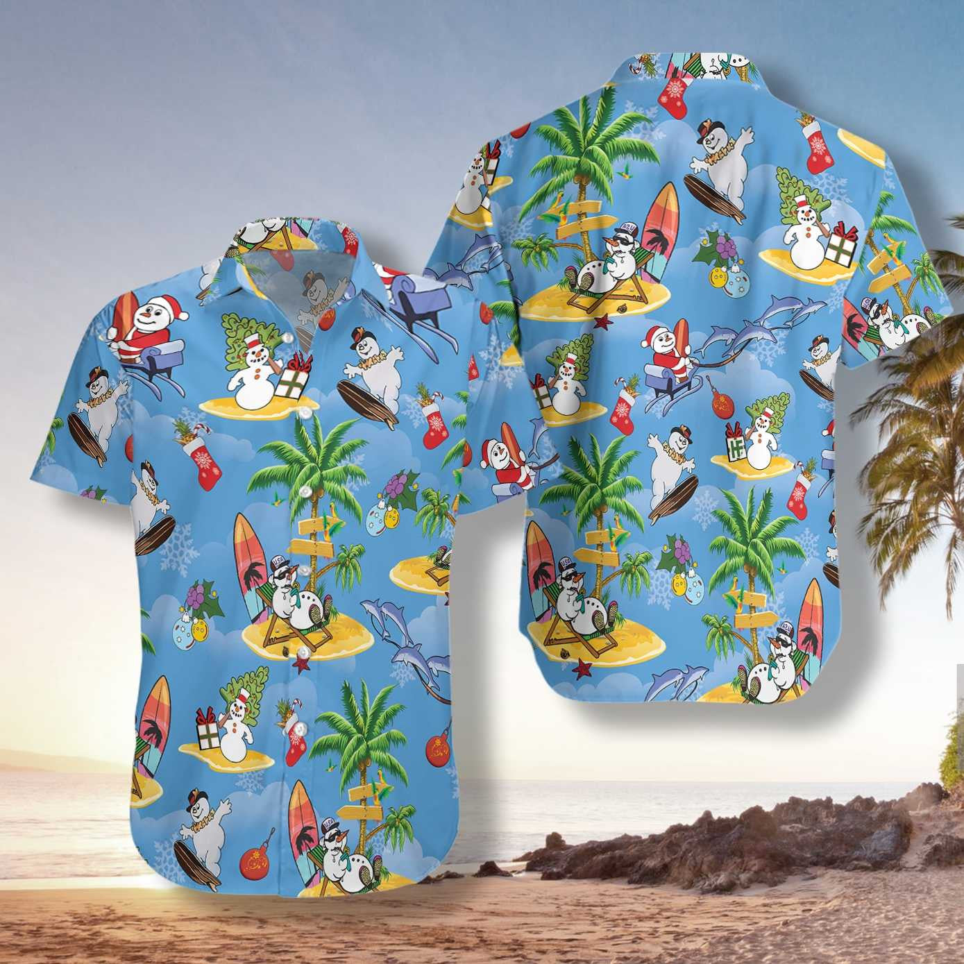 Special Merry Christmas Santa Claus Design Hawaiian Shirt,Hawaiian Shirt Gift, Christmas Gift