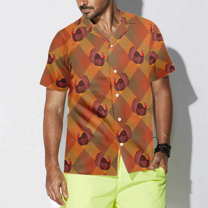 Pretty Turkey For Holiday Thanksgiving Hawaiian Shirt, Hawaiian Shirt Gift, Christmas Gift