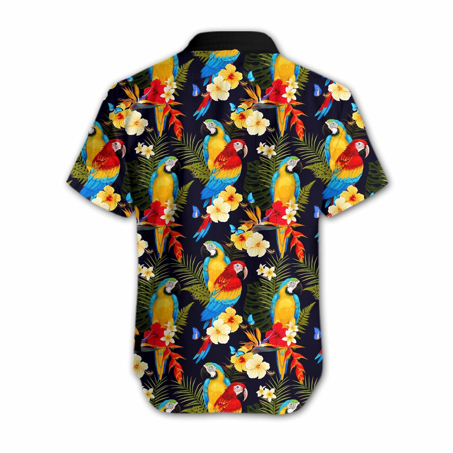 Parrot Flower The Beauty Of Nature Design Hawaiian Shirt, Hawaiian Shirt Gift, Christmas Gift