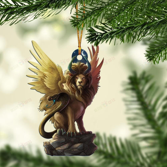 Chimera Mica Ornament, Christmas Gift, Christmas Decoration