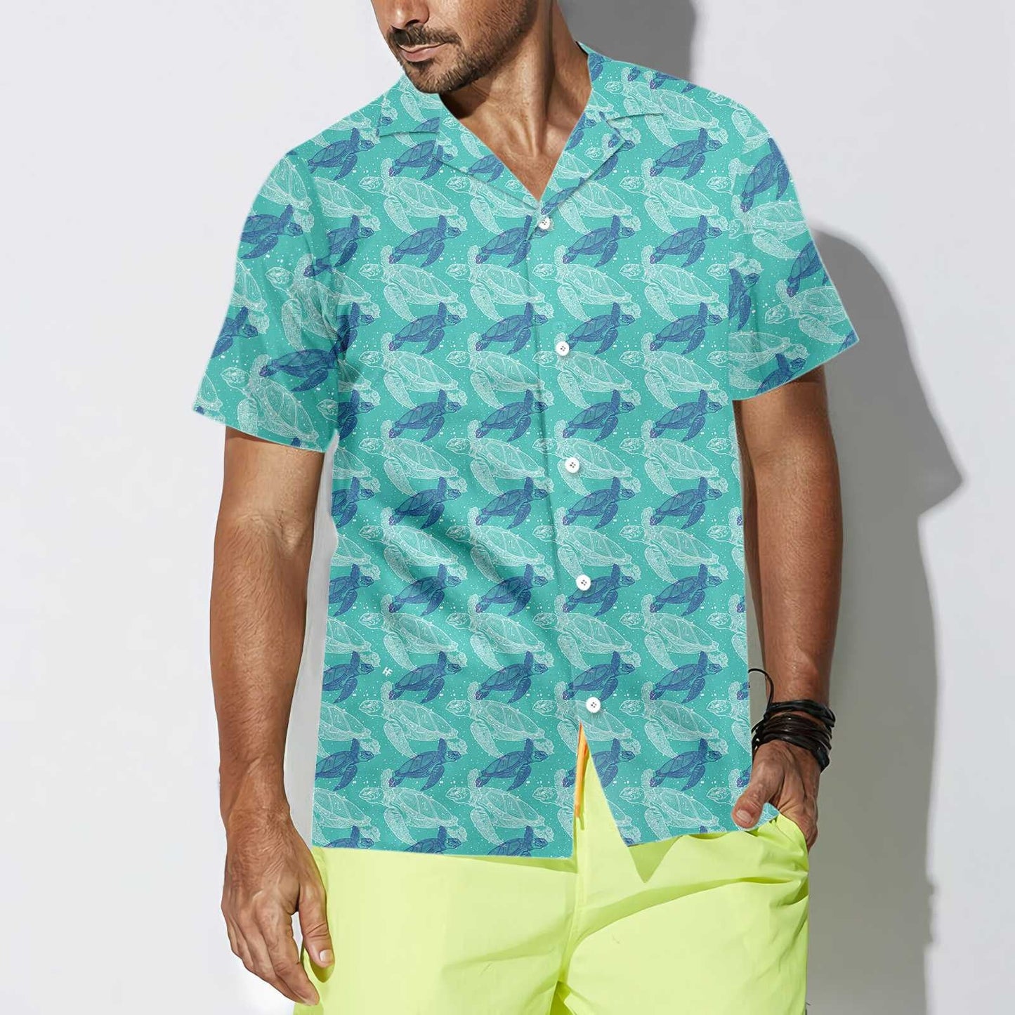 Great Marine Life Sea Turtle Hawaiian Shirt,Hawaiian Shirt Gift, Christmas Gift