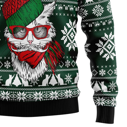 Meowy Christmas Ugly Christmas Sweater,Christmas Ugly Sweater,Christmas Gift,Gift Christmas 2024