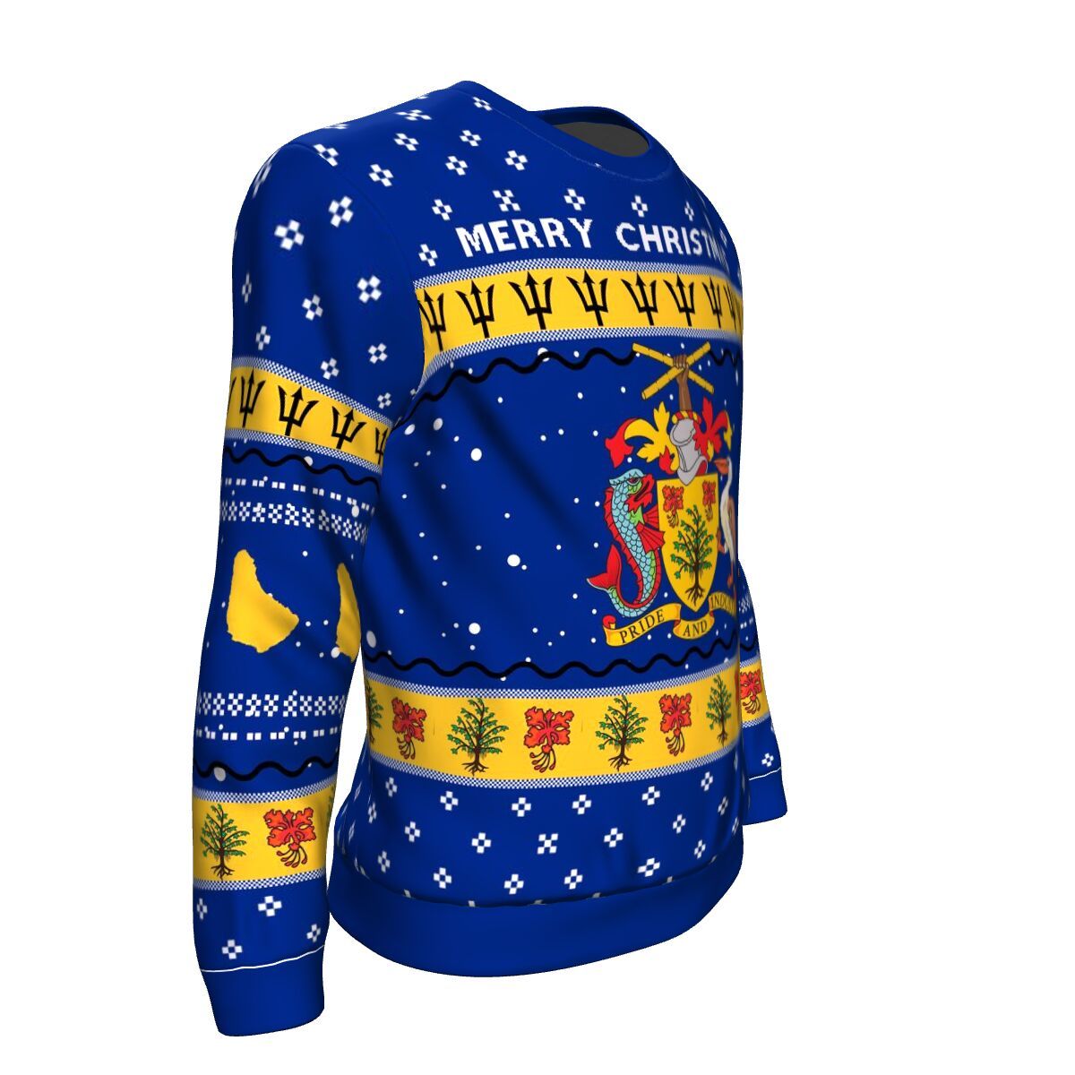 Barbados Christmas Sweater, Christmas Ugly Sweater, Christmas Gift, Gift Christmas 2024