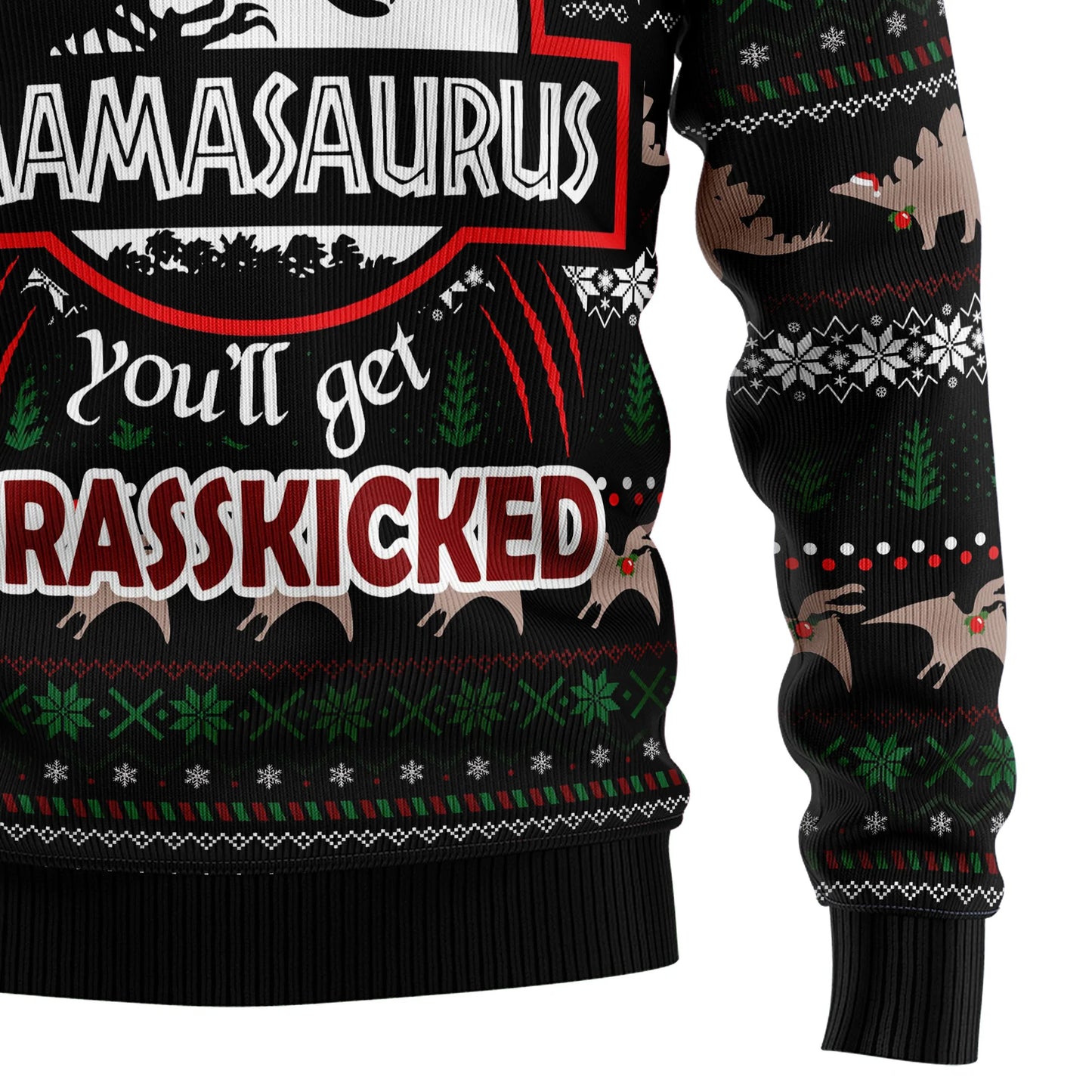 Dinosaur Mamasaurus Ugly Christmas Sweater,Christmas Ugly Sweater,Christmas Gift,Gift Christmas 2024