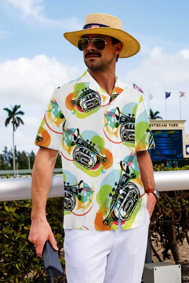 Awesome Saxophone Is My Life Hawaiian Shirt, Hawaiian Shirt Gift, Christmas Gift