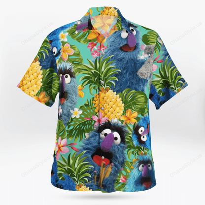 Herry Monster Hawaiian Shirt, Hawaiian Shirt Gift, Christmas Gift