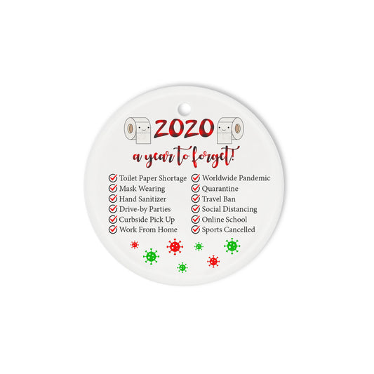 Circle Ornament (1 sided)