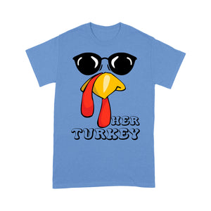 Funny Matching Thanksgiving Couples Gift For Men Her Turkey  Tee Shirt Gift For Christmas