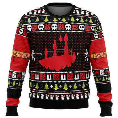 Christmas Castlevania Ugly Christmas Sweater,Christmas Ugly Sweater, Christmas Gift, Gift Christmas 2024