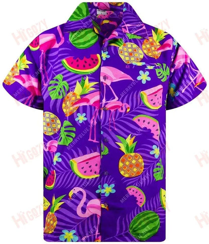 Hawaiian Shirt Summer Short Sleeve Best Hawaiian Shirts Hawaiian Shirts For Women, Hawaiian Shirt Gift, Christmas Gift