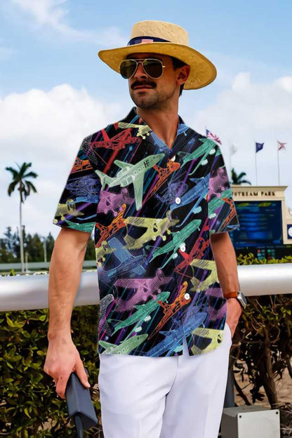 Vivid Design Hawaiian Shirt I Want To Fly Away, Hawaiian Shirt Gift, Christmas Gift