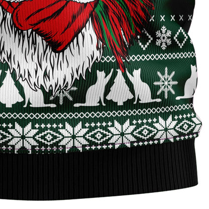 Meowy Christmas Ugly Christmas Sweater,Christmas Ugly Sweater,Christmas Gift,Gift Christmas 2024