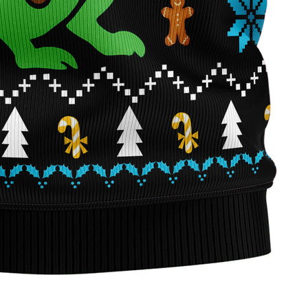 Dinosaur Ugly Christmas Sweater Ugly Christmas Sweater,Christmas Ugly Sweater,Christmas Gift,Gift Christmas 2024