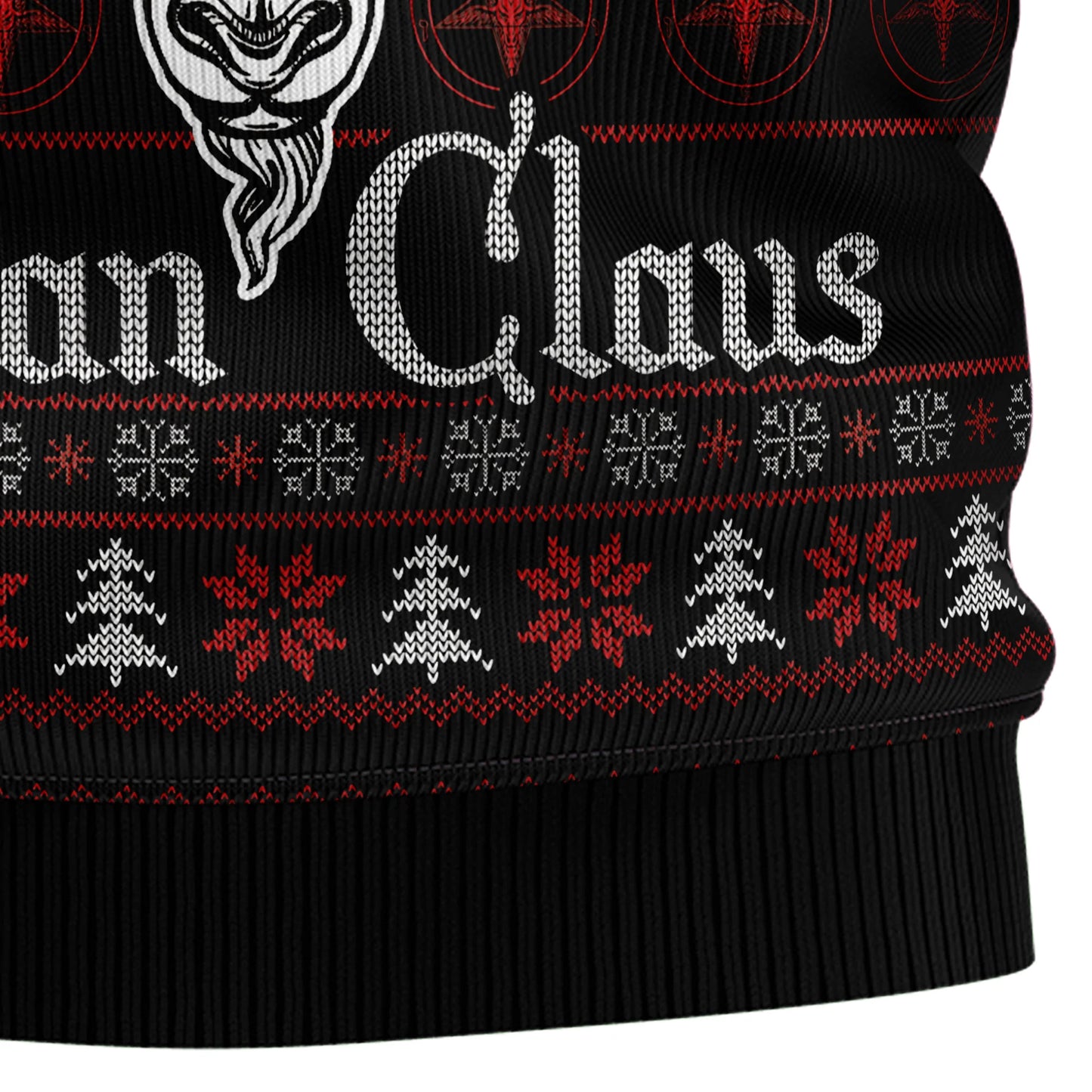 Satan Claus Merry Christmas Hail Satanic Ugly Christmas Sweater, Christmas Gift,Gift Christmas 2024