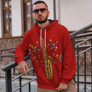 3D Saxophone Custom Tshirt Apparel