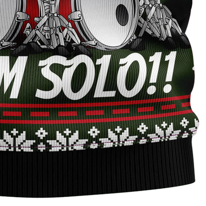 Drum Solo Ugly Christmas Sweater,Christmas Ugly Sweater,Christmas Gift,Gift Christmas 2024