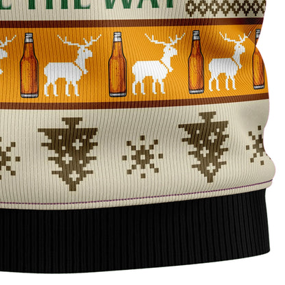Jingle Beer Ugly Christmas Sweater,Christmas Ugly Sweater,Christmas Gift,Gift Christmas 2024