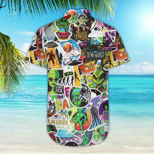 Alien Hawaiian Shirt, Hawaiian Shirt Gift, Christmas Gift