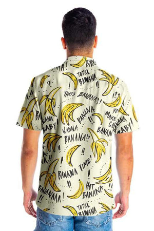 The Crop Of Banana Design Hawaiian Shirt,Hawaiian Shirt Gift, Christmas Gift