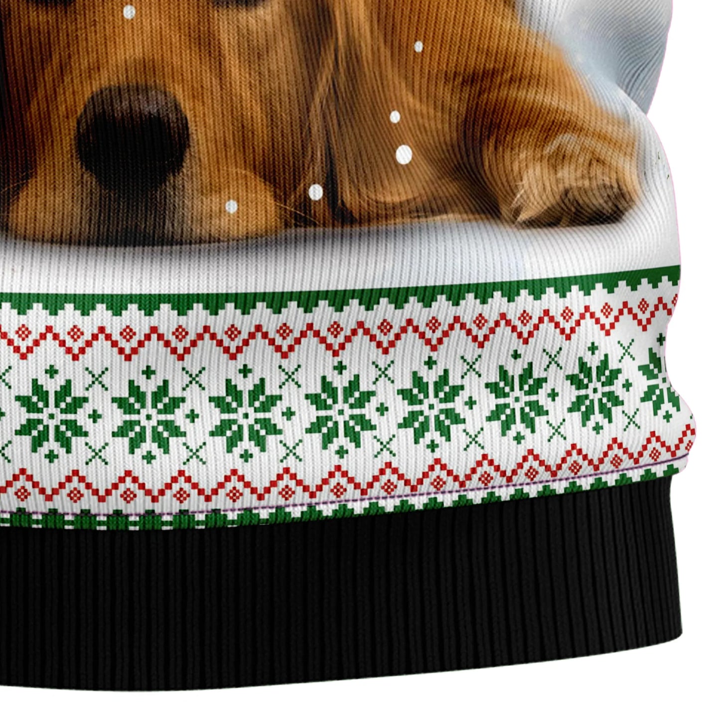 Dreaming Golden Retriever Under Snow Ugly Christmas Sweater,Christmas Ugly Sweater,Christmas Gift,Gift Christmas 2024