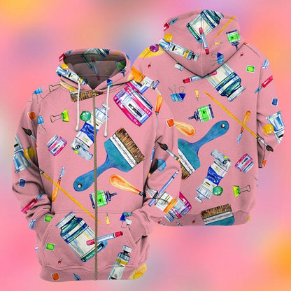 Art Teacher- 3D All Over Printed Shirt Tshirt Hoodie Apparel