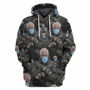 3D Chairman Bernie Sanders Custom Tshirt Hoodie Apparel