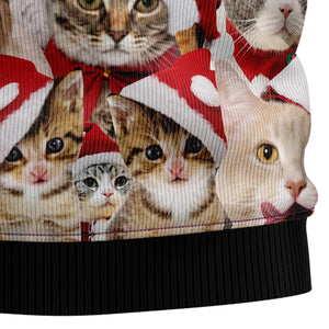 Lovely Cats Ugly Christmas Sweater,Christmas Ugly Sweater,Christmas Gift,Gift Christmas 2024