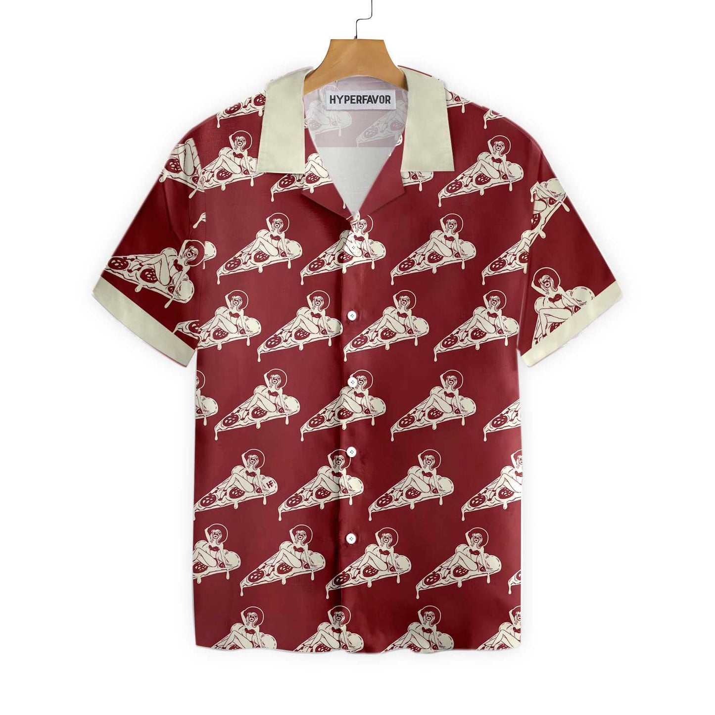 Dreaming About Pizza Funny Design Hawaiian Shirt,Hawaiian Shirt Gift, Christmas Gift